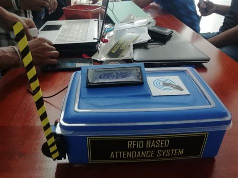 Rfid based smart attendance system 